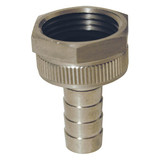Dixon Garden Hose Fitting,1/2"MBarb x3/4" FGHT 5910812SS