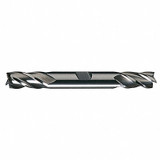 Cleveland Sq. End Mill,Double End,HSS,3/16" C41204