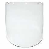 Msa Safety Faceshield Visor,V-Gard Frames,PC,Clear 10115853