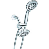 Ez-Flo Eastman Handheld Fixed Shower Set,Circle,2.0 gpm EZ-15145