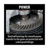 Makita Angle Grinder,7.5 A,Barrel Grip,4.5 lb 9557NB