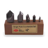 Keo Countersink Set,5 PC,1 FL,120 Deg,Cobalt 50052