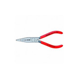 Knipex Long Nose Plier,6-1/4" L,Serrated 13 01 614 SBA