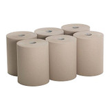 Georgia-Pacific Paper Towel Roll,800,Brown,89480,PK6 89480