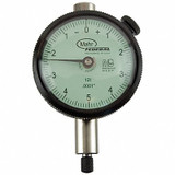 Mahr Dial Indicator,0 to 0.025 In,0-5-0  2015781