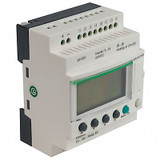 Schneider Electric Logic Relay, Input Voltage 100 - 240VAC SR2B121FU