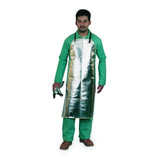 Steel Grip Bib Apron,Aluminized PFR Rayon,39 In. L ARL125-39