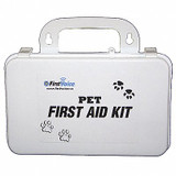 First Voice First Aid Kit w/House,65pcs,9x6",WHT PET02