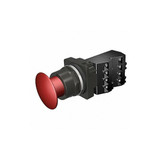 Siemens Non-Illuminated Push Button,Epoxy,Red 52BP2A2G