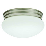 Lithonia Lighting RndLEDSlimDwnlit,9 1/4in,1100lm,Nckl,Stl FMMUSL9 14830 BNP