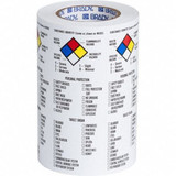 Brady NFPA Label,Vinyl,8 In.H,3 In.W,PK500 121162