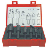 Keo Countersink Set,7 PC,6 FL,60 Deg,HSS 55018