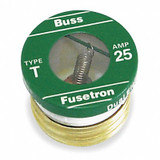 Eaton Bussmann Plug Fuse,T Series,4A,PK4 T-4