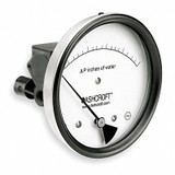 Ashcroft Pressure Gauge,0 to 10 In H2O 451134EDRQMXCYLM10IWD