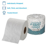 Georgia-Pacific Toilet Paper Roll,450,White,16880,PK80 16880