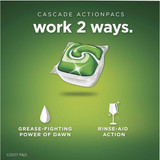 Cascade Dishwasher Detergent,Bag,25 ct,Pacs,PK5 80675