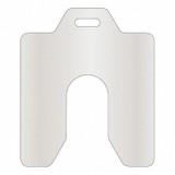 Maudlin Products Slotted Shim,Slotted Shim,0.375" Thk  MSB-375-SS