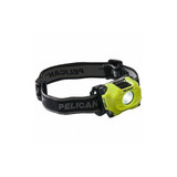 Pelican Indst Headlamp,PolyCarb,Yellow,118lm 027550-0160-245