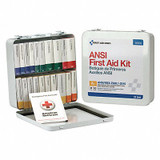 First Aid Only FirstAidKit w/House,129pcs,2 5/8x9",WHT 90600