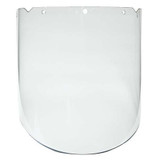 Msa Safety Faceshield Visor,V-Gard Frames,PC,Clear  10115844