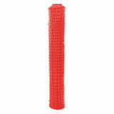 Quest Safety Fence,Orange,HDPE,Square Mesh SM 4072100X