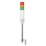 Schneider Electric Tower Light,Red,Orange,Grn,Support Tube XVC4M35S
