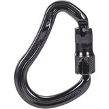 Msa Safety Carabiner,Pear,Black SRCA883