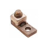 Burndy MechConn,Copper,1/4 in,Hex QA1CB