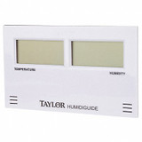 Taylor Indoor Digital Hygrometer,-58 to 158 F 5566