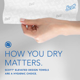 Kimberly-Clark Professional Paper Towel Roll,580 ft.,White,PK6 47035