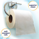 Kimberly-Clark Professional Toilet Paper Roll,170,White,PK48 12456