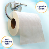 Kimberly-Clark Professional Toilet Paper Roll,170,White,PK48 12456