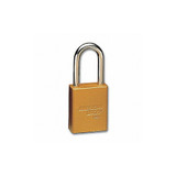 American Lock Lockout Padlock,KA,Yellow,1-7/8"H,PK12 A1106KAYLW SETOF12