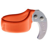 Handy Ring Knife,Blade Safety,Steel Blade,PK12 O-V-Orange-14