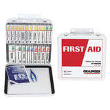 Manufacturer Varies Burn Care Kit,171pcs,2.75"W,9.5"H,White 54577