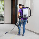 Proteam Backpack Vacuum,Reusable Bag,11.6 lb. 107310