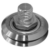 Bishop-Wisecarver Guide Wheel,1 51/64in Dia,Std,Dbl Sealed SWSE3XA