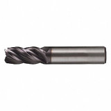 Cleveland Sq. End Mill,Single End,Carb,3/8" C80029