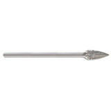 Sim Supply Flame Bur,1/2",Carbide,Double Cut  310-002730