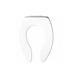 Bemis Toilet Seat,Elongated Bowl,Open Front 1655CT