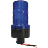 Railhead Gear Warning Strobe,Blue,LED,12 to 90VDC M490-LED DCBP