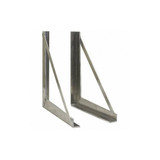 Buyers Products Mounting Bracket,24 in. L,Aluminum,Silvr 1701040