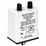 Macromatic SinFunTimeDelayRelay, 120VAC/DC, 8Pins TR-55122-05
