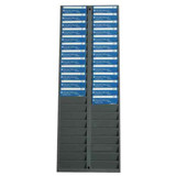 Pyramid Badge Rack,Light Gray,22 5/8in H 500-4
