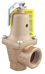 Watts Safety Relief Valve,1 x 1-1/4 In,50 psi 1 740-050