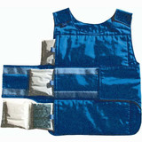 Sequel Cooling Vest,Blue,1 to 3 hr.,Universal 3XLN7