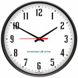 American Time Wall Clock,Analog,Battery R54BHSD989G