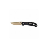 Gerber Knife,Clip Point Blade,Black Handle 31-003316