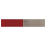 Oralite Reflective Tape,W 2 In,Red/White 18697
