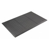 Wearwell Antifatigue Mat,Black,3ft.x5ft. 502